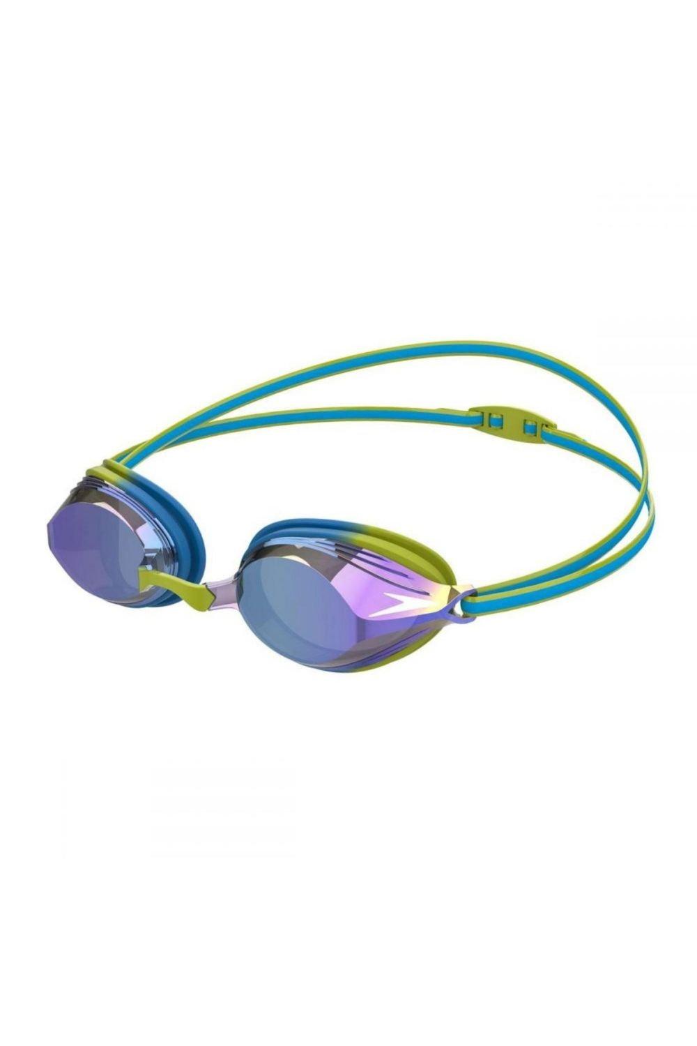 Speedo Junior Vengeance Mirrored Swim Goggle|light blue